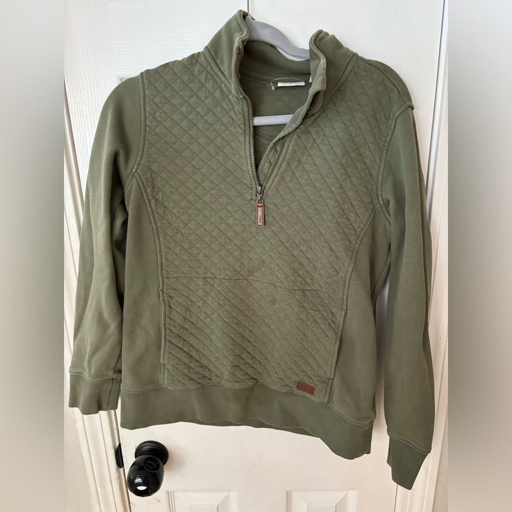 LL Bean Sweater, Olive, Size small